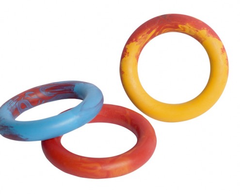 Ring 16cm - scented solid rubber pet toy - dog - Essenti Enterprises, LLC - importer, exporter, supplier, distributor of pet products
