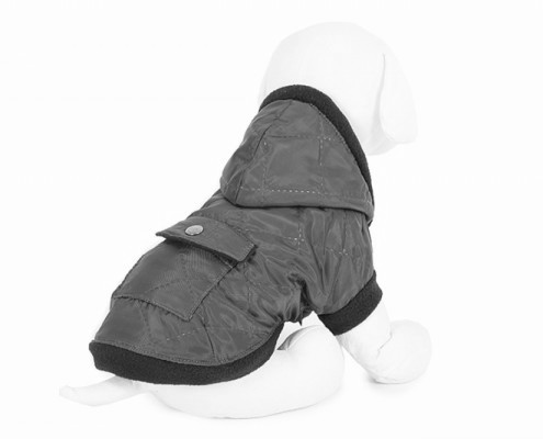 Hooded Dog Jacket - KZK4 - quilted - dog clothing, dog apparel, dog clothes - Essenti Enterprises, LLC - importer, exporter, supplier, distributor of pet products