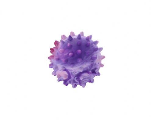 Prickly Ball 1 - 4.5cm - scented solid rubber pet toy - dog - Essenti Enterprises, LLC - importer, exporter, supplier, distributor of pet products