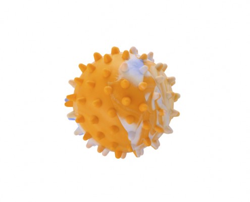 Prickly Ball 2 - 5.5cm - scented solid rubber pet toy - dog - Essenti Enterprises, LLC - importer, exporter, supplier, distributor of pet products