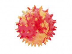 Prickly Ball 4 - 7.5cm - scented solid rubber pet toy - dog - Essenti Enterprises, LLC - importer, exporter, supplier, distributor of pet products