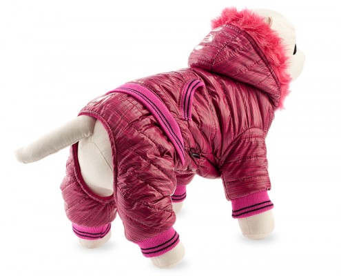 Dog suit with faux fur - dog apparel, fashion winter dog clothes - Essenti Enterprises, LLC - dog supplies, wholesale distributor of pet products (2)