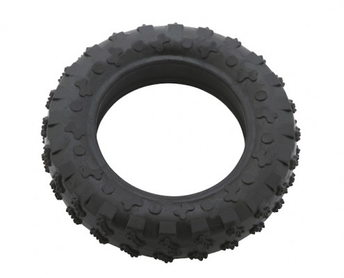 Tire 15cm - scented solid rubber pet toy - dog - eco friendly - Essenti Enterprises, LLC - importer, exporter, supplier, distributor of pet products